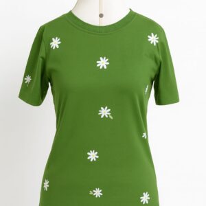 Camiseta Estampa de Florzinha