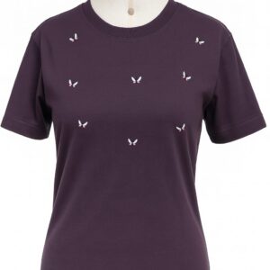 Camista Bordada Borboletinhas