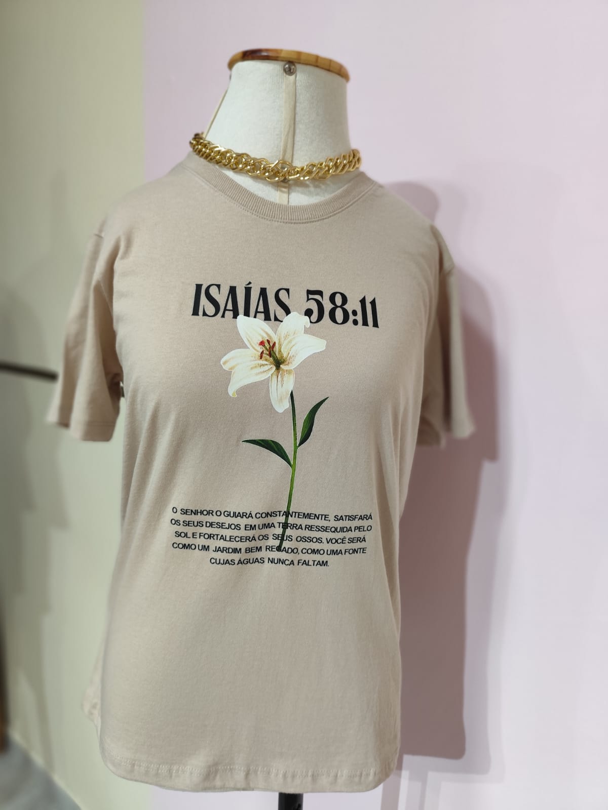 Camiseta Isaias 58:11