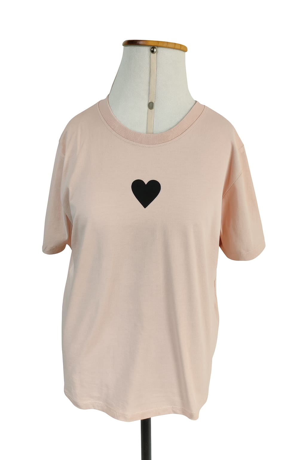 Camiseta com Estampa de Coração