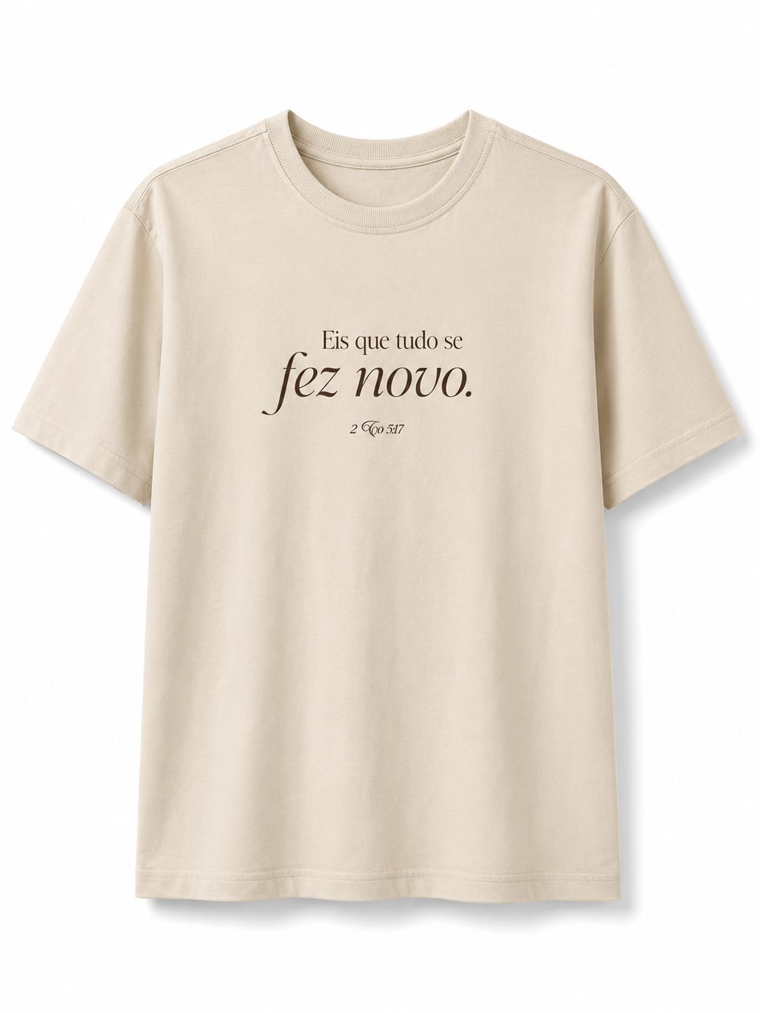 T-Shirt frase cristã (𝗚1)