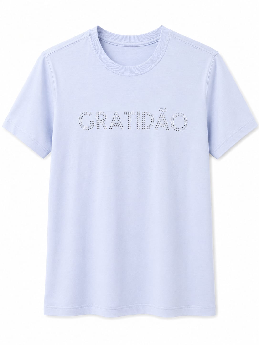 T-Shirt Gratidão C/Strass (𝙂)