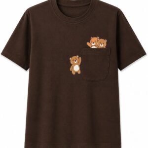 T-shirt com bolso ( G2 )