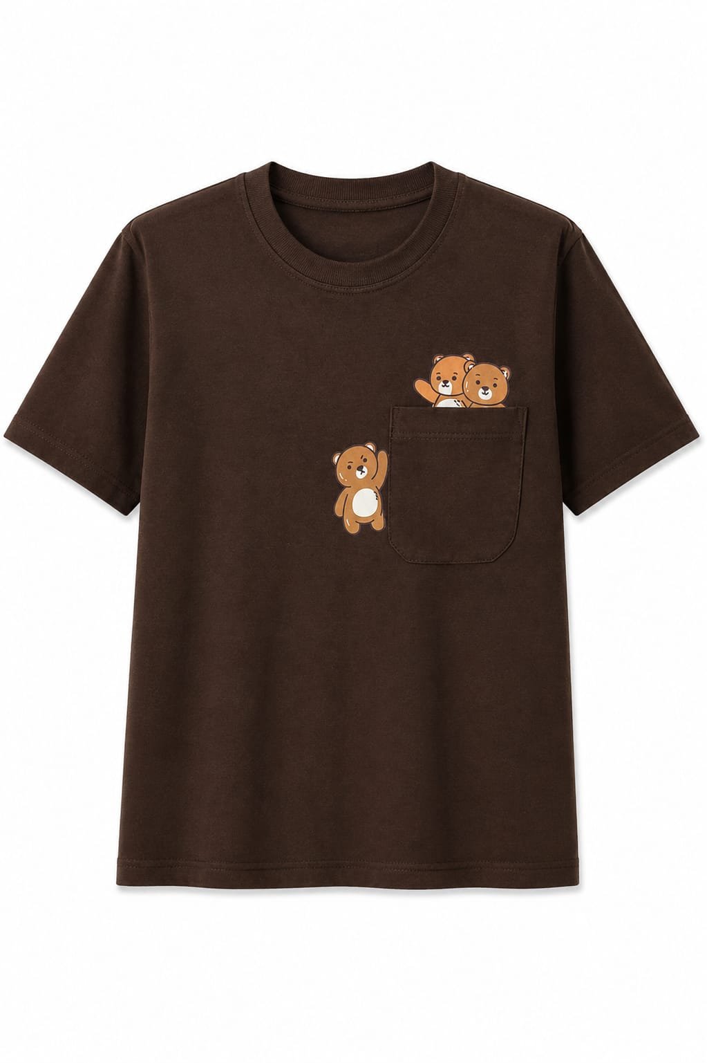 T-shirt com bolso ( G2 )