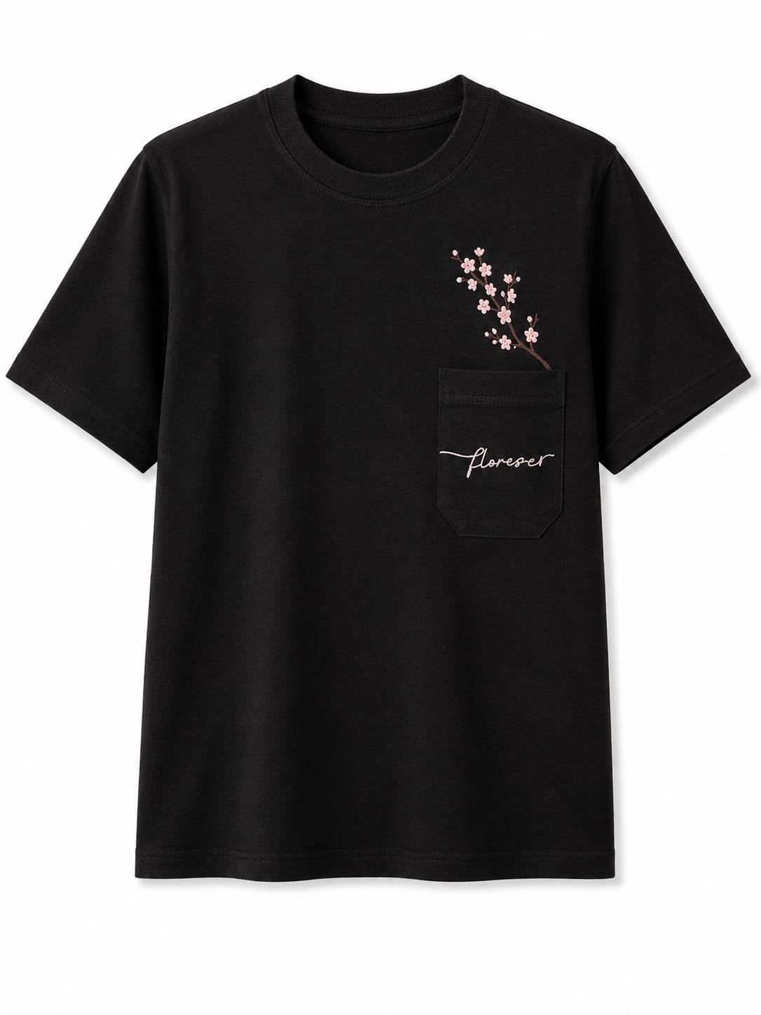 T-shirt com bolsinho ( M )