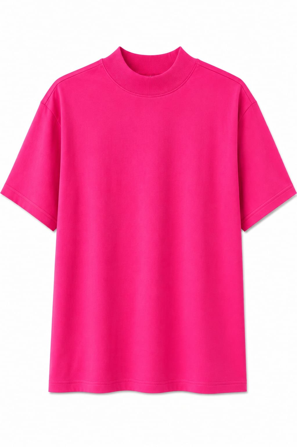 T-shirt gola alta PINK ( M, GG )