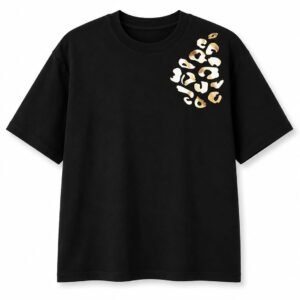 T- shirt  tradicional preto ( P, G3 )