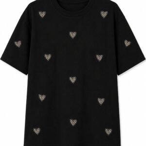 T-shirt tradicional corações ( P )