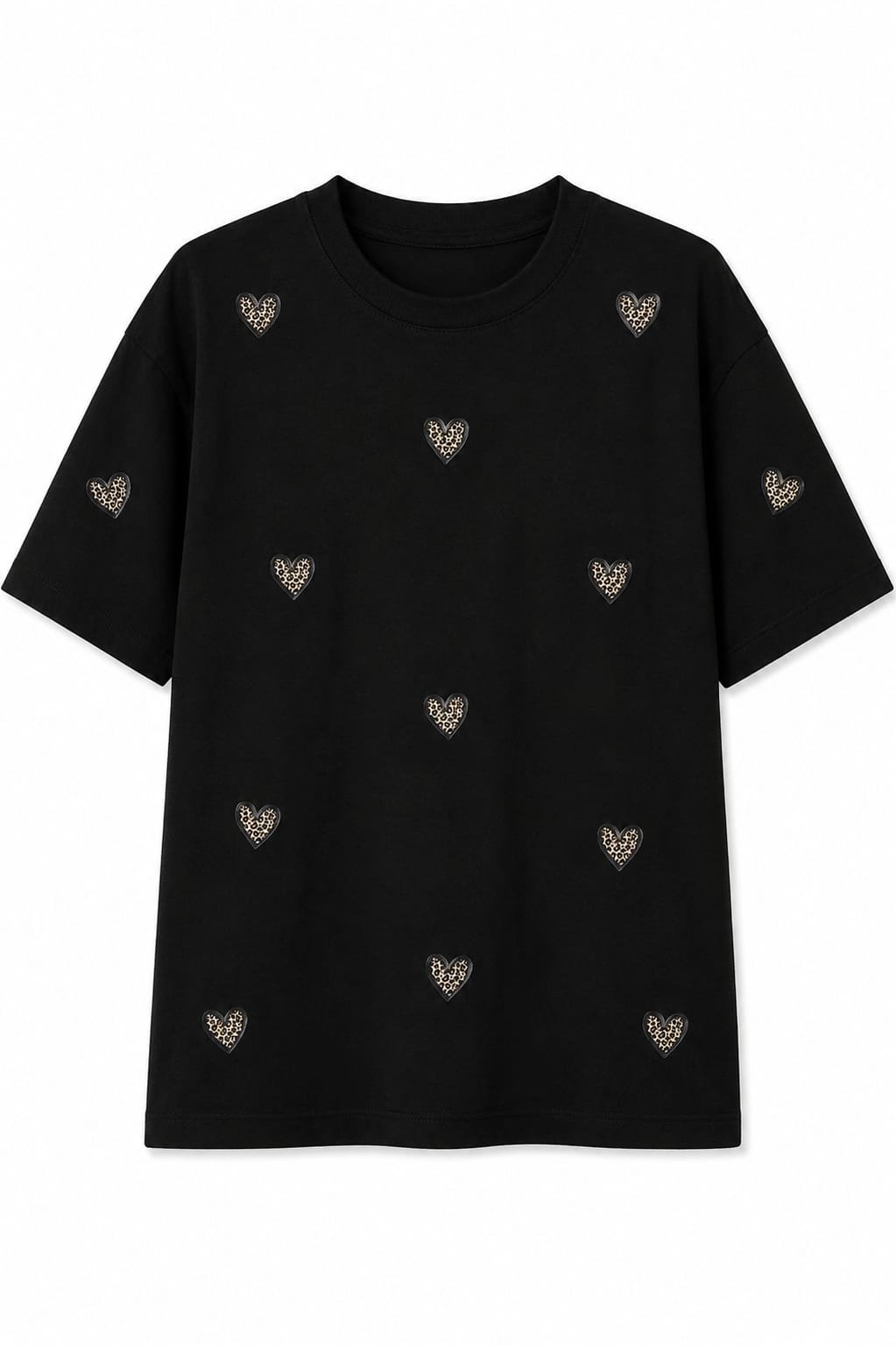 T-shirt tradicional corações ( P )
